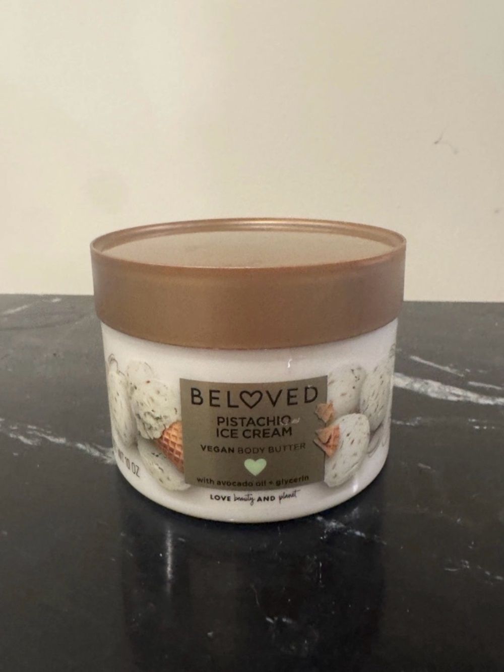 Beloved Pistachio Ice Cream Vegan Body Butter - Cream